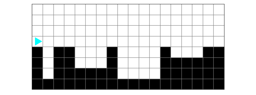 the same kind of world as above, but with differently sized pools
